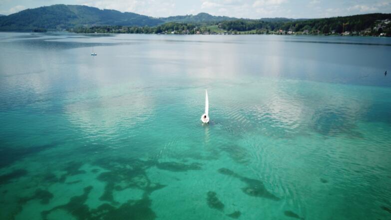 Schörfling am Attersee - Blick nach Süden