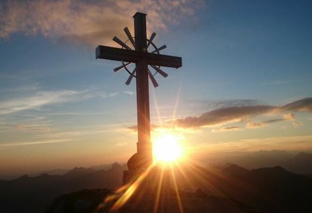 Sonnenaufgang auf dem Gaishorn