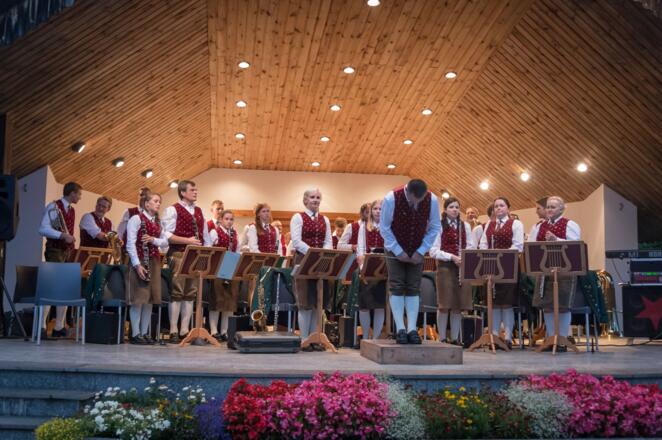 Trachtenmusikkapelle Unterach_Strandkonzert