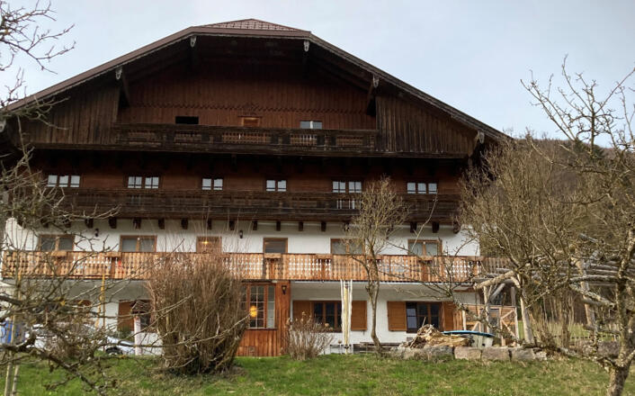 Hofansicht vorne beim Oberleitner Hof
