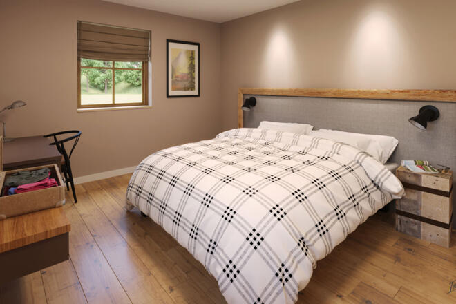 Schlafzimmer Chalet Fuschlsee