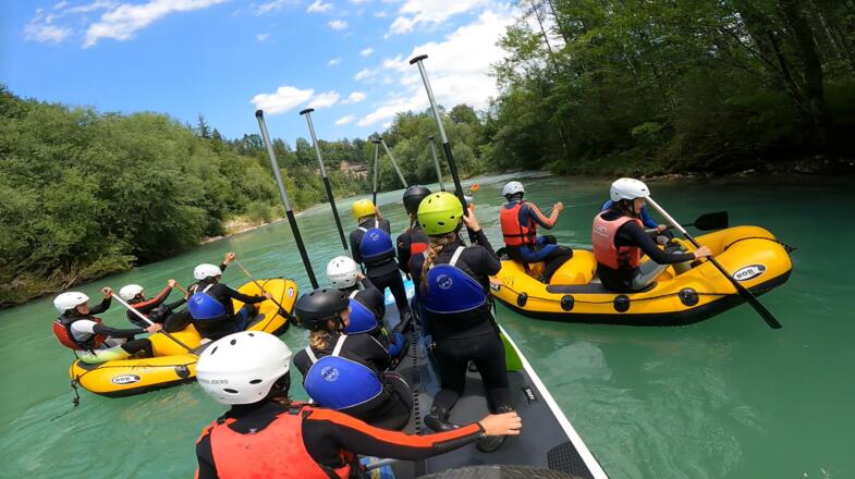 Steyr Flusswandern - FunSliding (Fun-Raft & Fun-SUP)