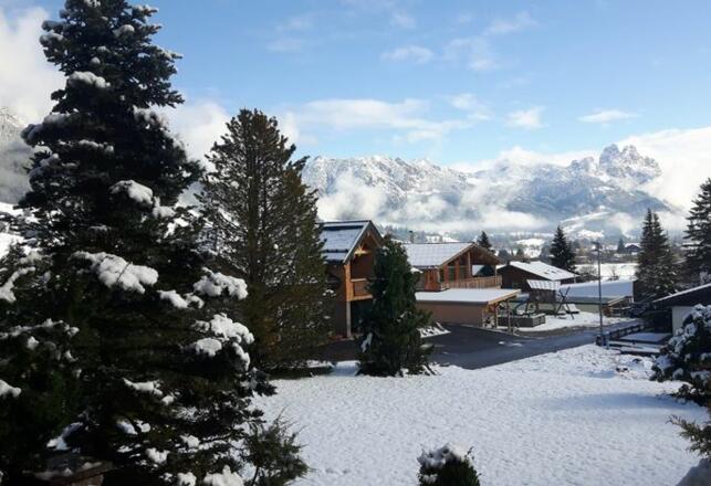 Ausblick vom Balkon