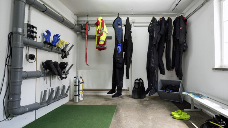 Tauchtrockenraum Hotel Ragginger Nußdorf am Attersee