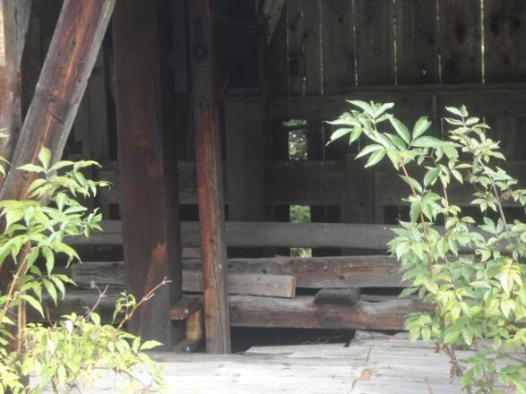 Blick ins innere der Mühle