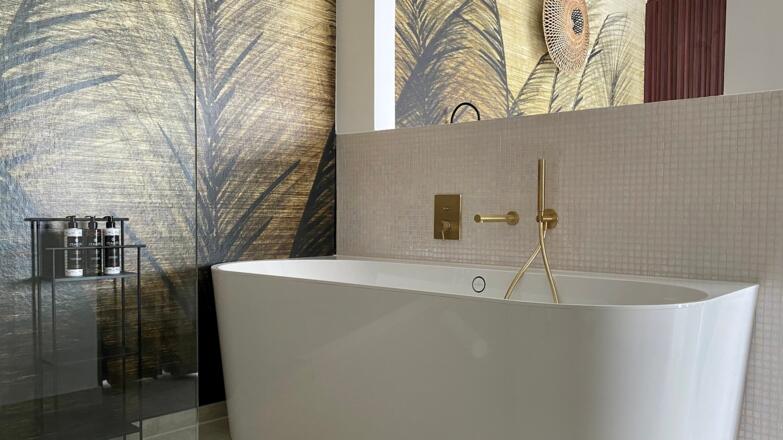 Badetraum in der Orange lounge in Weyregg am Attersee