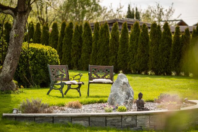 Garten Natur - Pension Knoll **** Schörfling am Attersee