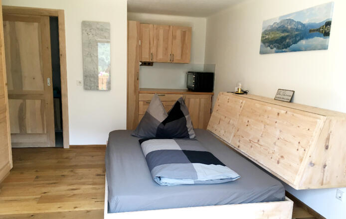 Bett und Kochecke - Oberleitner Hof