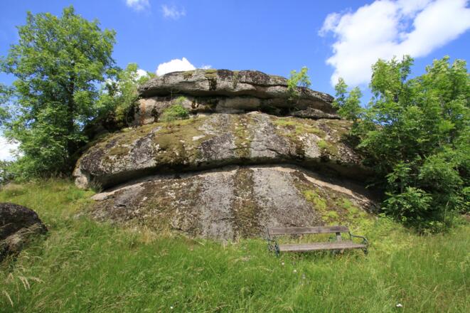 Naturdenkmal \"Bucklwehluckn\" Naturpark Mühlviertel