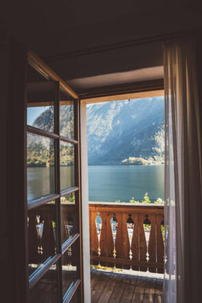 Heritage Hotel Blick von Balkon