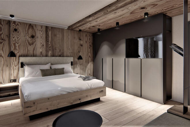 Schlafzimmer Apartments Gosauschmied