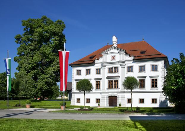 Ansicht Schloss Stauff, Frankenmarkt, Salzkammergut