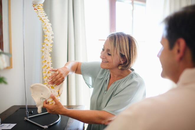 Gabriele Suchomel bei der Arbeit