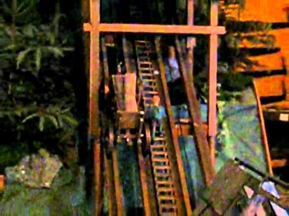 Holzaufzug im Salzkammergut