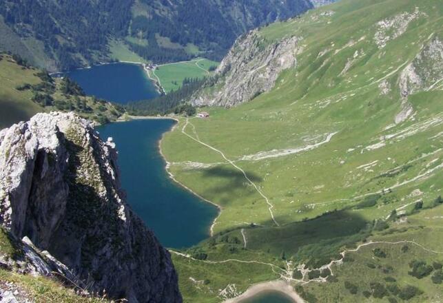 Tanheimer Bergwelt Lachensee, Traualpsee und Vilsalpsee