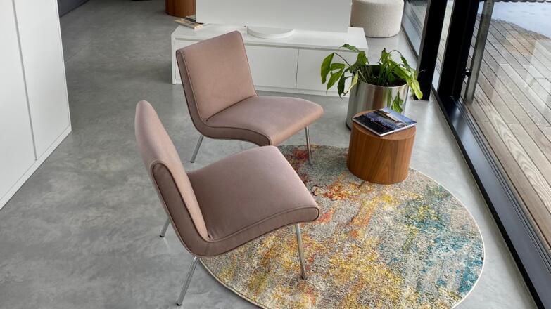 edles Design in der Orange lounge