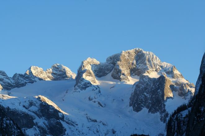 Blick zum Dachstein