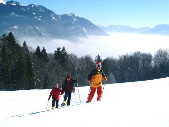Schneeschuhwandern über den schönsten Bergen von Faistenau