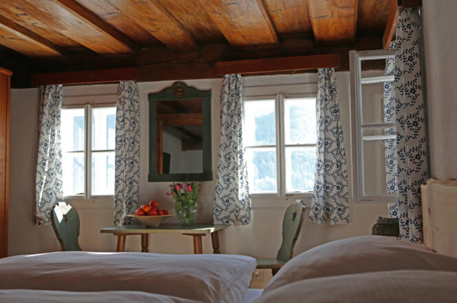 Ferienhaus Schwadengütl - Blick aus dem Schlafzimmer