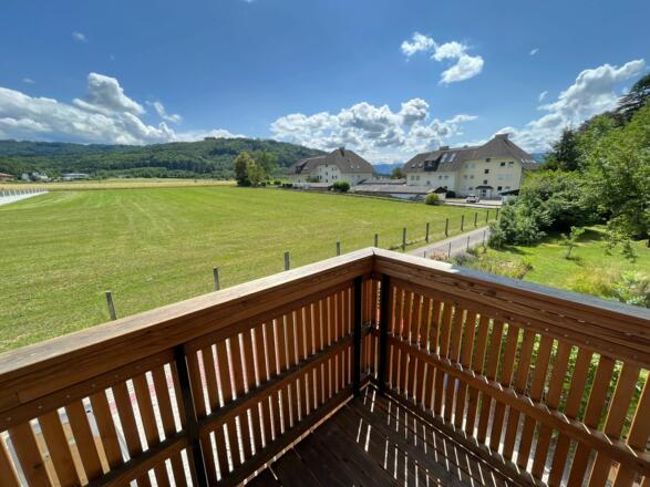 Aussicht vom Balkon OG