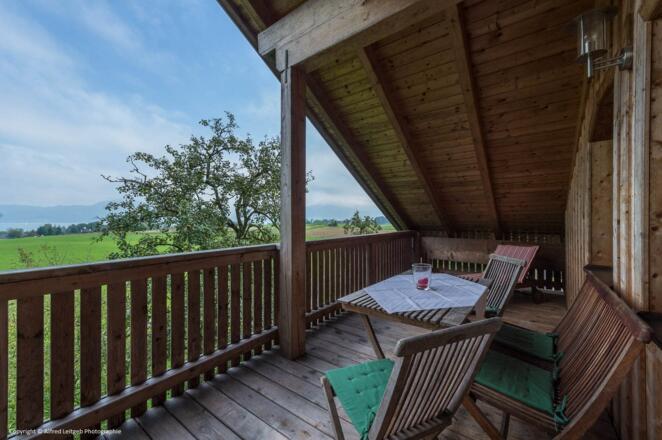 Dachbalkon Bauernhof Weslhof