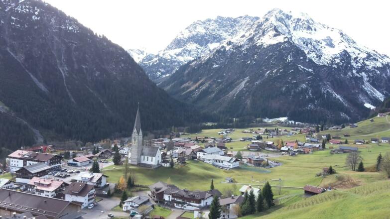 Mittelberg vom Lift aus