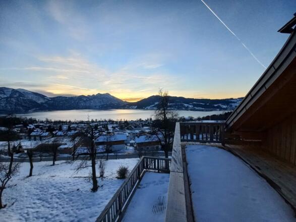 Aussicht Winter `Sternenhimmel`