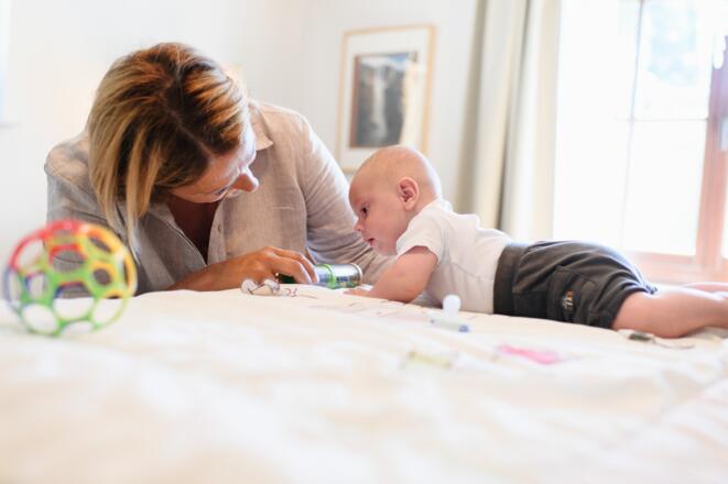 Gabriele Suchomel bei der Arbeit