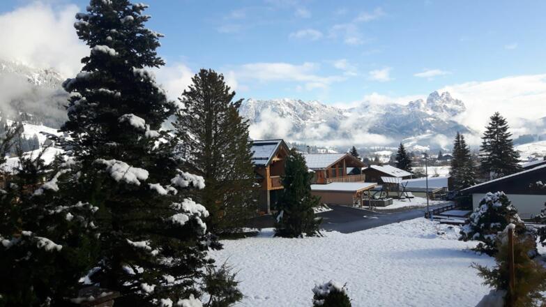 Ausblick vom Balkon