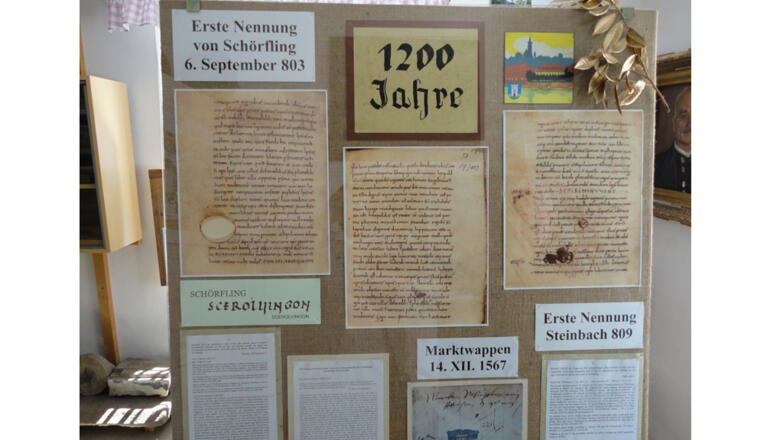 Heimathaus Schoerfling - Ausstellungsstücke