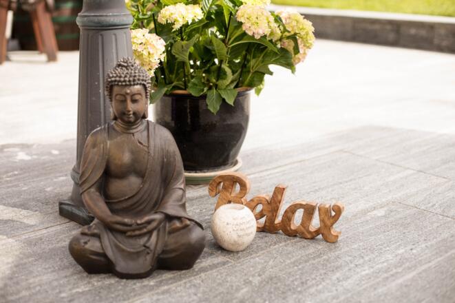 Terrasse Pension Knoll **** Schörfling am Attersee