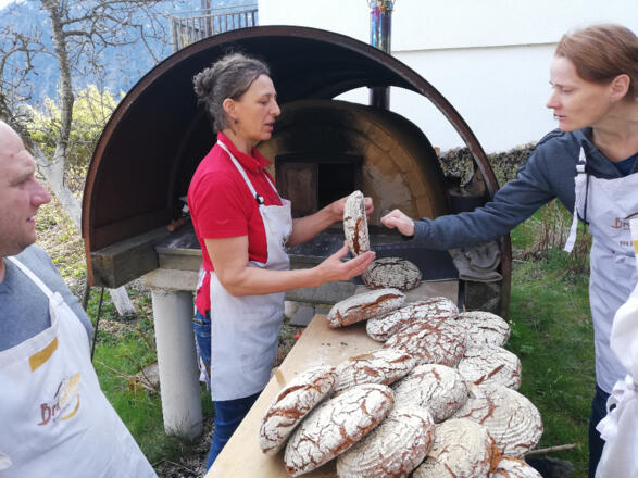 Fertiges Roggenbrot