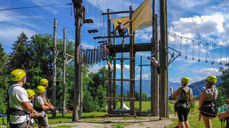 TD-Gruppe2-Hochseilgarten-Attersee