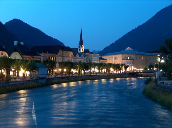 Eine warme Sommernacht in Bad Ischl
