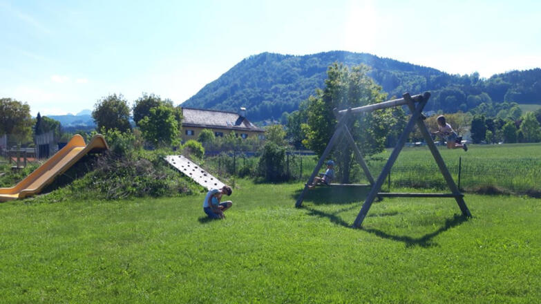 Spielplatz Nußdorf - Schaukel
