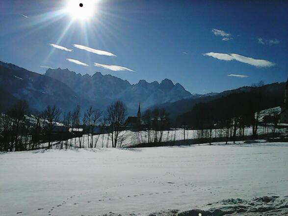 Blick auf den Gosaukamm