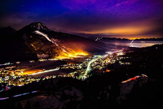 Abendstimmung auf dem Oberjoch