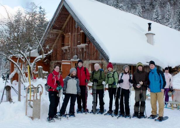 Geführte Schneeschuhwanderung zur Grögernalm