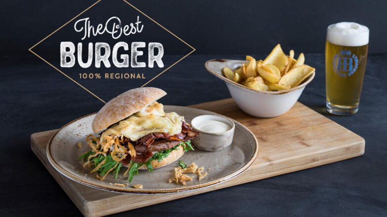 The best Burger bei Kiener