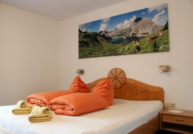 Schlafzimmer Wohnung Piz Buin