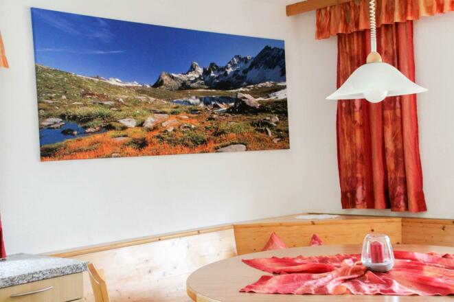 Essbereich Wohnung Piz Buin
