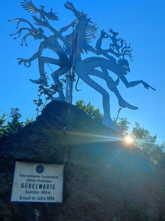 Skulptur Sonnenaufgang