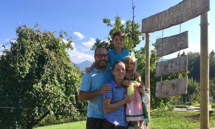 Familie Plachy vom Naturhof Roithbauer