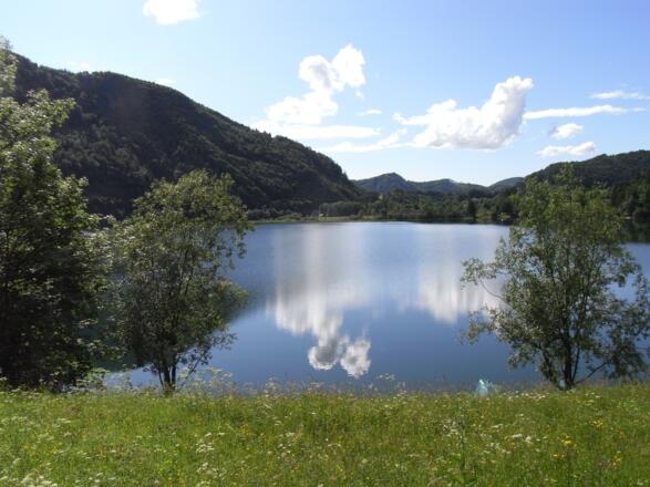 Idyllische Landschaft rund um den Hintersee
