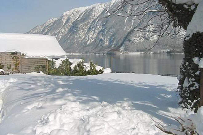 Aussicht der Ferienwohnung \"Kraft, tanken\" Hallstatt