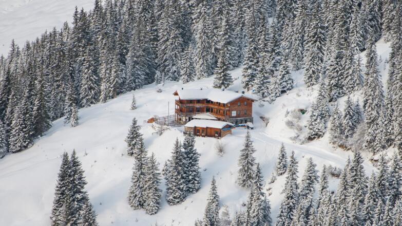 Pinzgauer Hütte im Winter