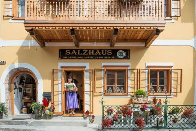Außenansicht Salzhaus Hallstatt