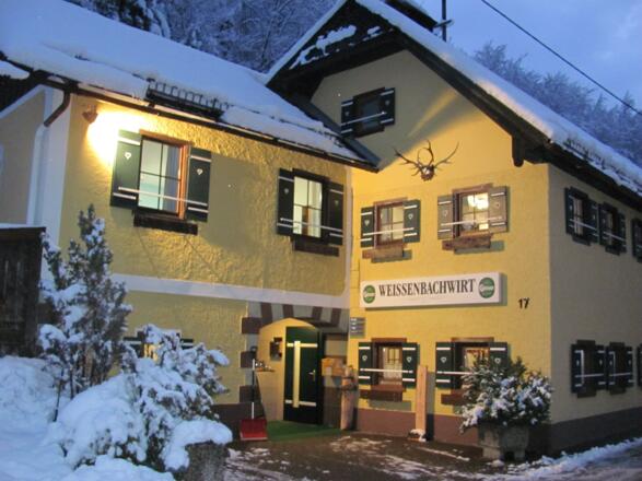 Weissenbachwirt in Bad Goisern im Winter