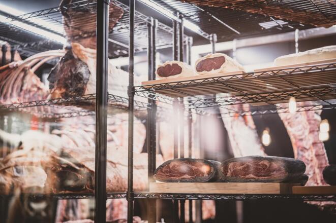Fleisch im Reifeprozess