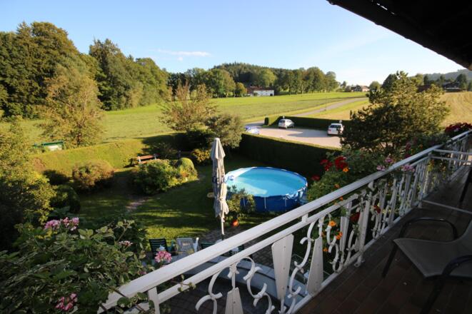 Garten vor dem Gästehaus